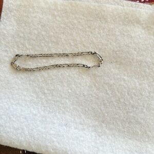 Vintage Women’s 925 Italy Sterling Silver Itilian  7 inch link braclet